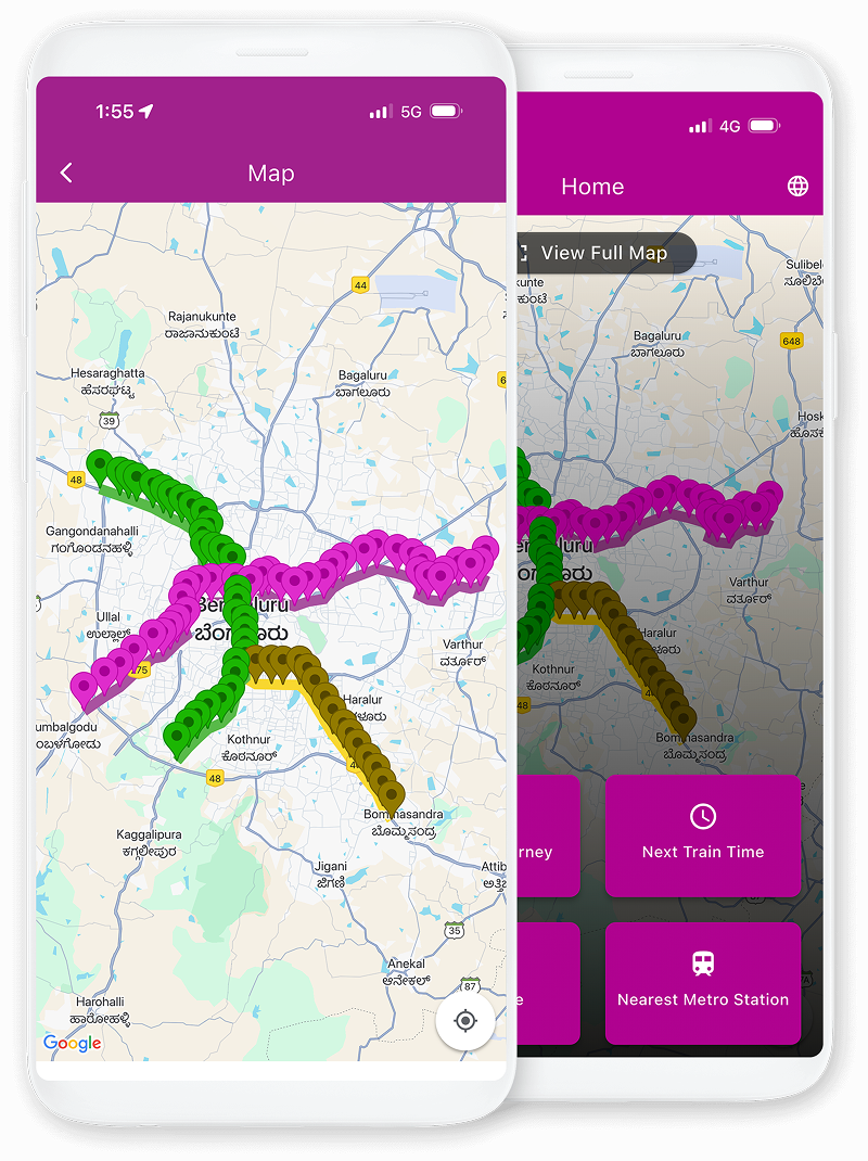 Bangalore Metro Map