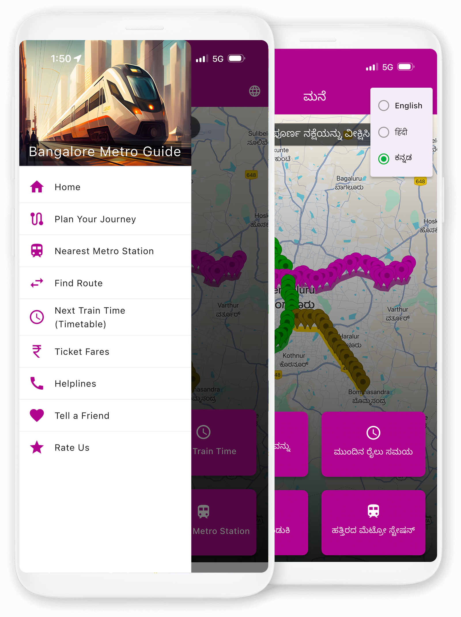 Bangalore Metro Rail App Download Free for Mobile